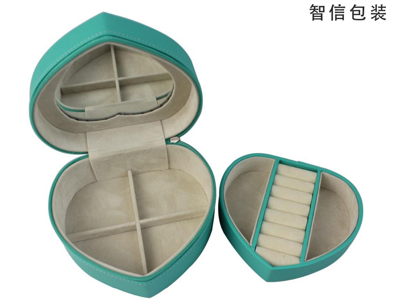 Heart-shaped jewelry box