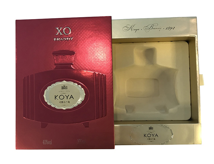 XO brandy box