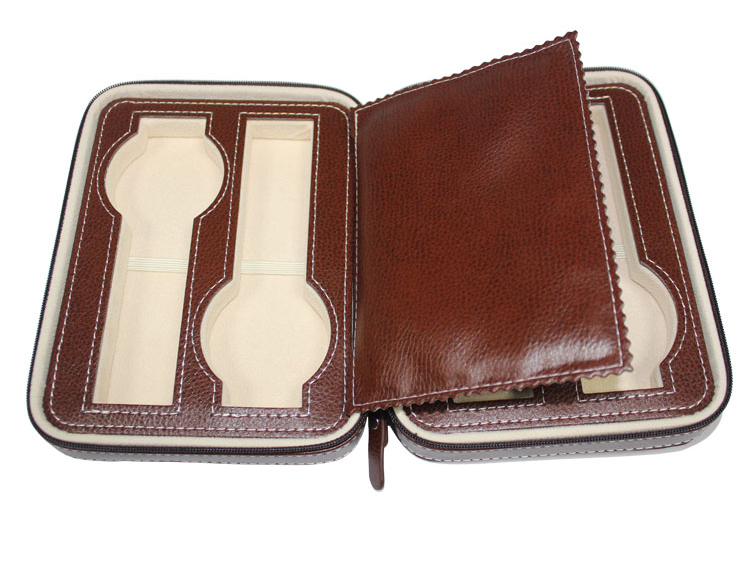 Zipper watch case